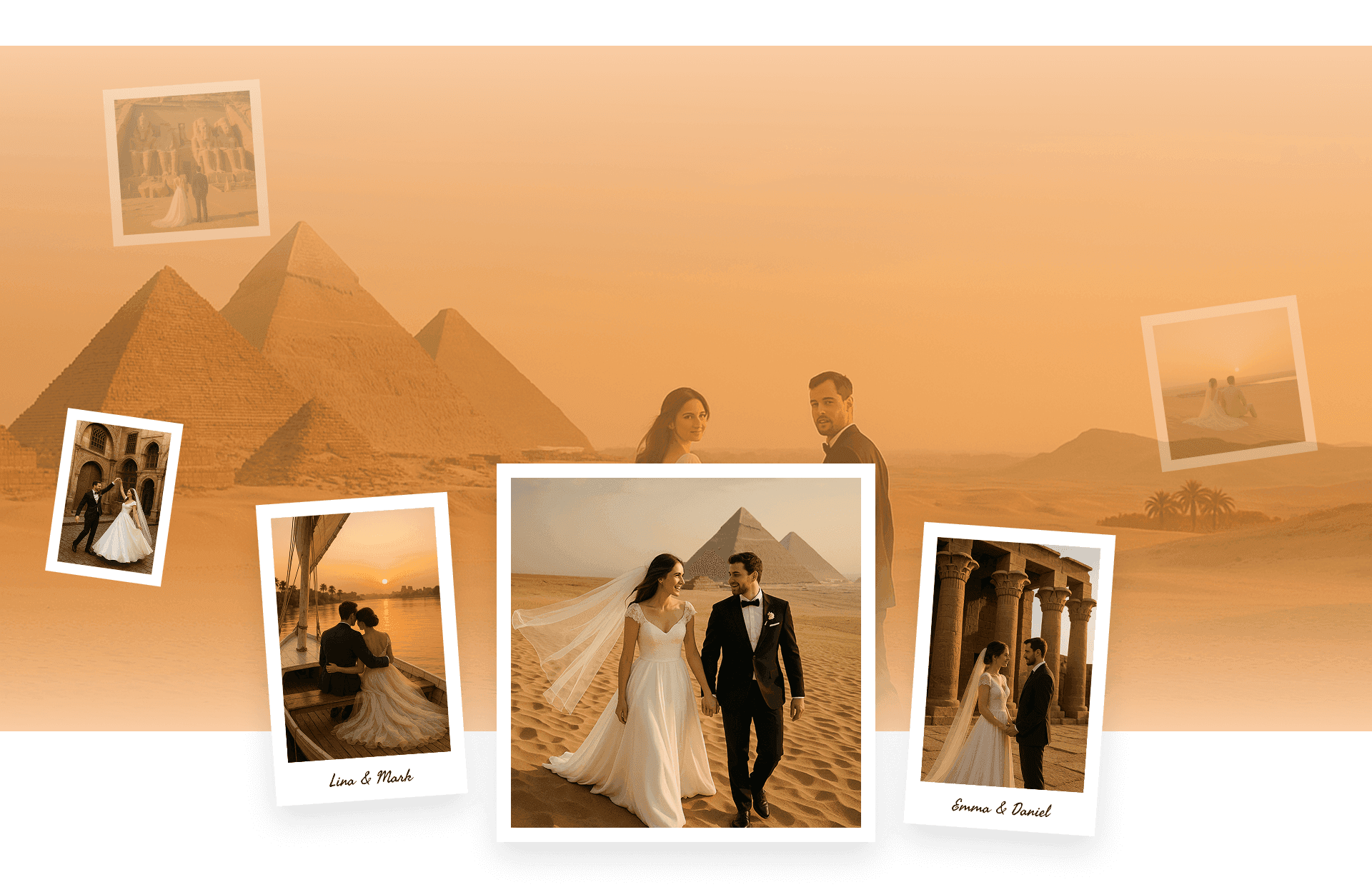 Wedding banner background